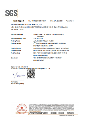 SGS MICROWAVE TEST