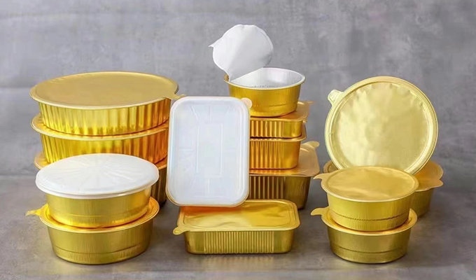 Alchn Foil Bowl Versatile lid options